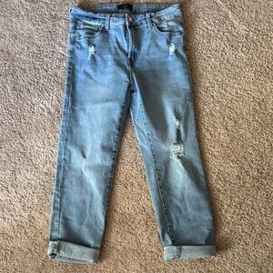 RACHEL Rachel Roy Distressed Blue Boyfriend Jeans